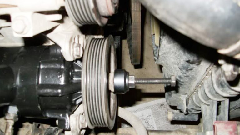 How I Removed a Power Steering Pump Pulley on My Ford