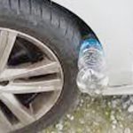 Why Put a Plastic Bottle on Your Car Wheel